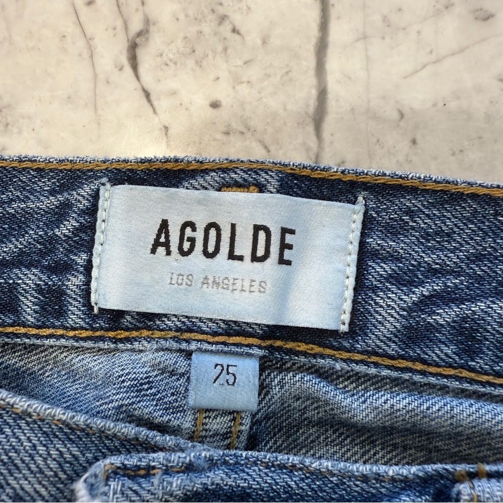 Agolde Riley Ripped Jeans - Picture 7 of 8